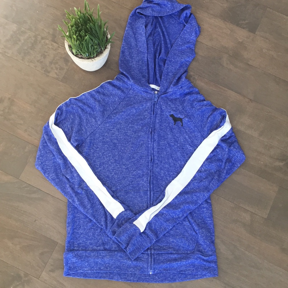 Pink Victoria’s Secret hoodie